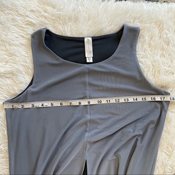 NWOT MarlaWynne Mesh Overlay Maxi Dress - Picture 5 of 6